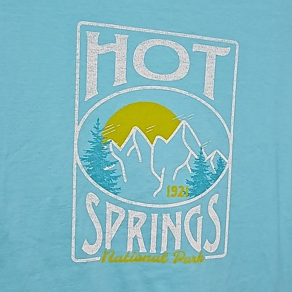 Nwot Hanes Hot Springs National Park Arkansas t-shirt - Picture 2 of 5